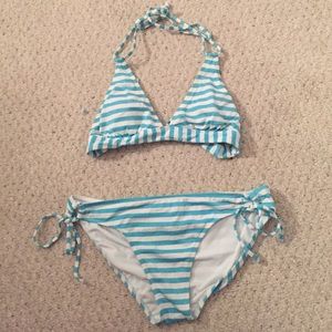 Striped Bikini Bathing Suit Set