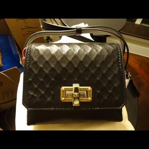 🚫NFS: 🎉HP🎉Lanvin Happy Edgy Black Crossbody Bag