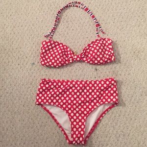 High Waisted Bikini Bathing Suit Set