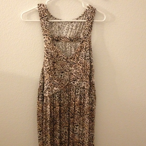 cheetah sun dress