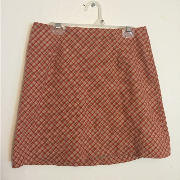 Plaid Skirt