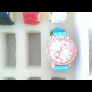 Hello Kitty Silicone Band Watches