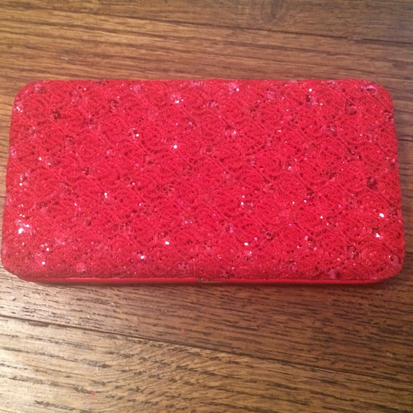 Red Sparkly Wallet