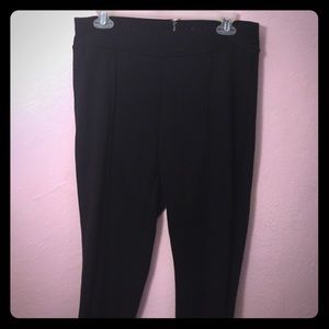 Zippered back thick leggings