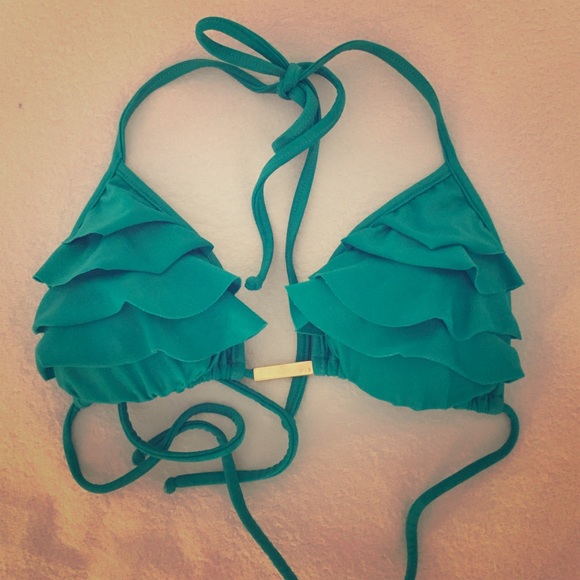 Turquoise Bikini Top