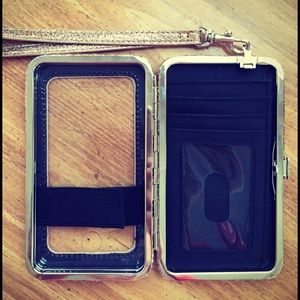 Gold iPhone 5/5s Wallet Case