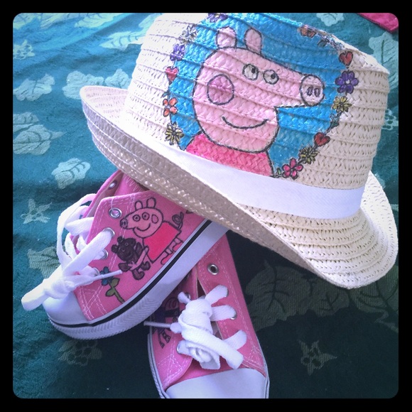 Shoes & fedora hat