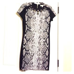 MK snake print dress