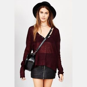Urban Outfitters BDG Fuzzy Newman Sweater