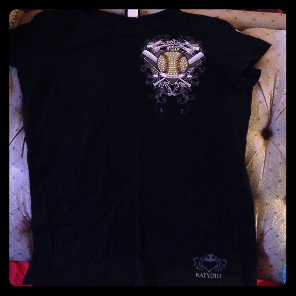 Katydid Tops - KATYDID  LOVE SOFTBALL SHIRT SIZE 2XL