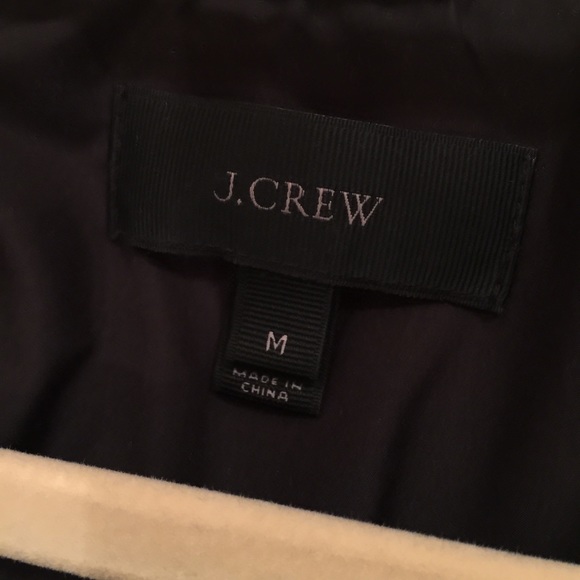 EDITORS PICK! j crew PUFFY VEST HERRINGBONE - Picture 3 of 3