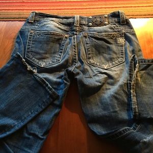 Size 30 Miss Me distressed jeans