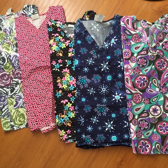 Smock/scrub tops