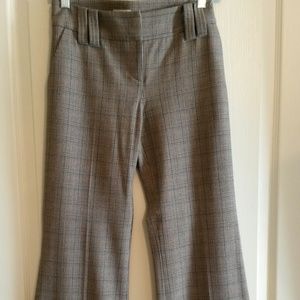 Halogen Plaid (poly/stretch) Pants (brown tones)