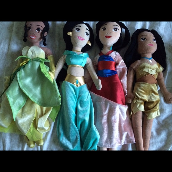 Authentic Disney princess plushies!