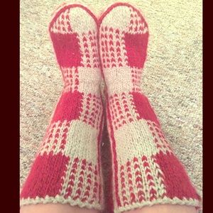 NWOT Wool house slippers