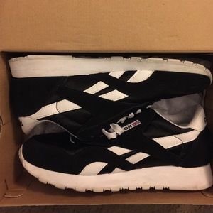 Black Reebok Classic Nylon