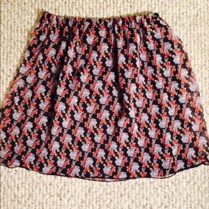 Floral skirt