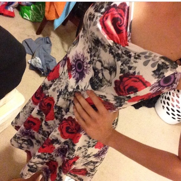 Punk skull dress