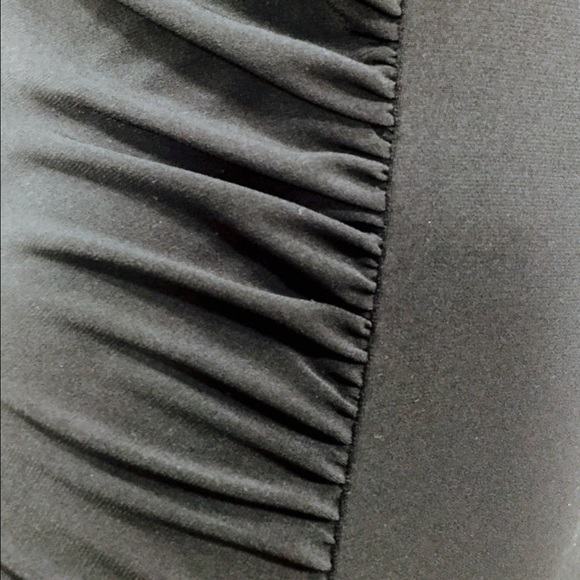 Calvin K black cocktail / Club dress / Ruched - Picture 4 of 4