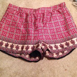 Boho Satin shorts