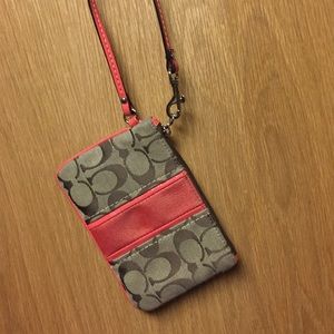 Coach wristlet