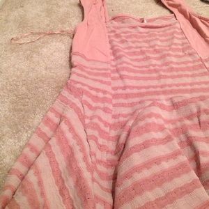 Free people ruffle peplum tank