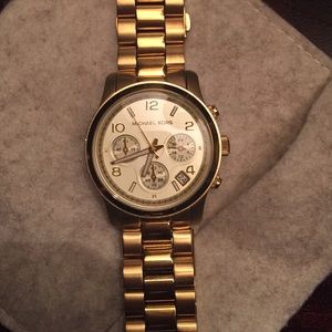 Michael Kors Yellow Gold Watch