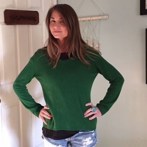 100% pure cashmere v-neck sweater