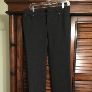 Ann Taylor Modern Heather Grey slim/skinny pant