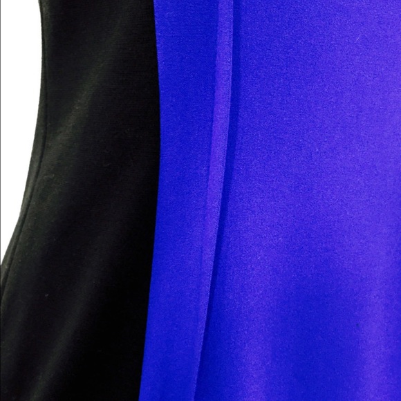 HP π₯Calvin K Blue & Black Color Block Shift Dress - Picture 4 of 4