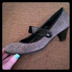 Born Concept suede heels