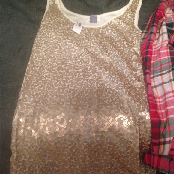 Golden blouse