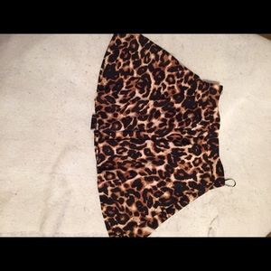 Cheetah skater skirt!