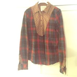 Free People plaid shirt ! Love it!