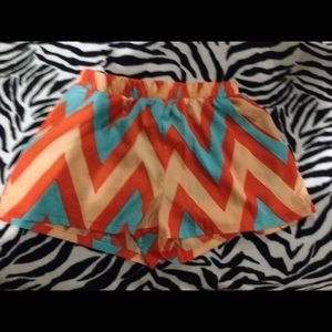 Chevron Shorts