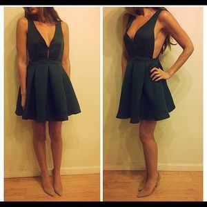 Hunter Green Dress