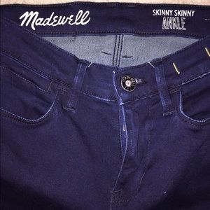 Madewell Skinny Skinny Ankle jeans