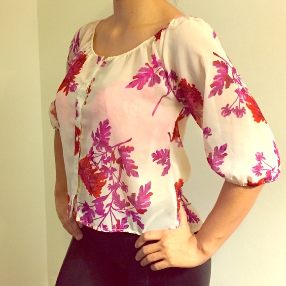 Floral blouse