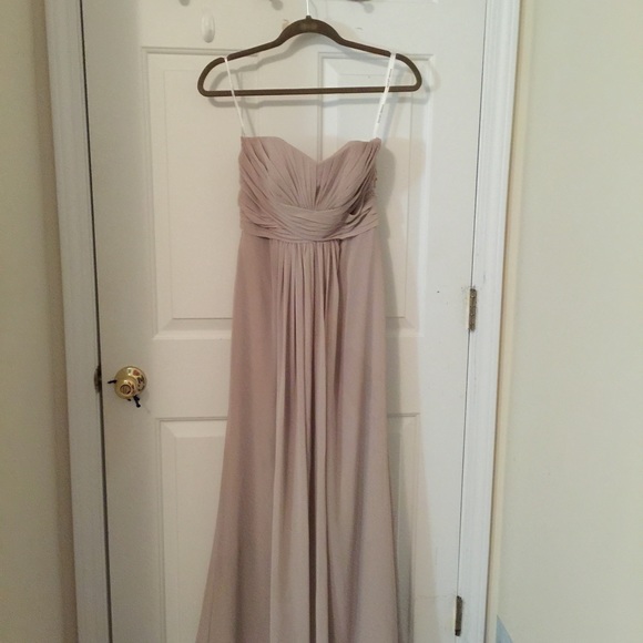 David's bridal bride's maid dress