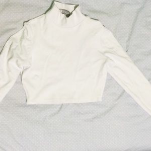 Nasty Gal turtleneck crop top