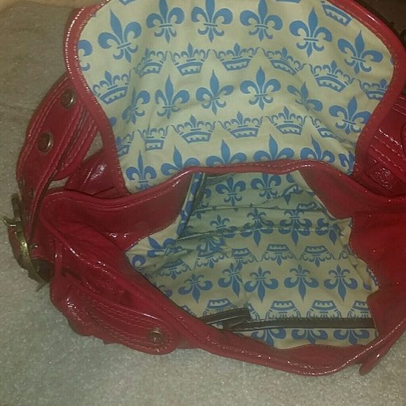 Red handbag - Picture 4 of 4