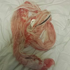 salmon pink chichos scarf