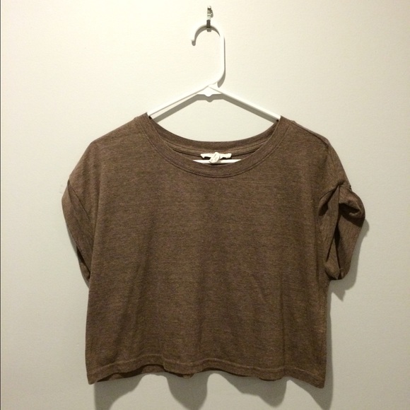 Dark Purple Crop Top