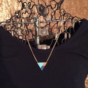Triangle necklace
