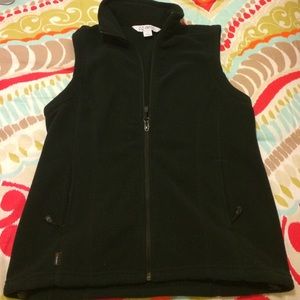 Black Fleece Vest