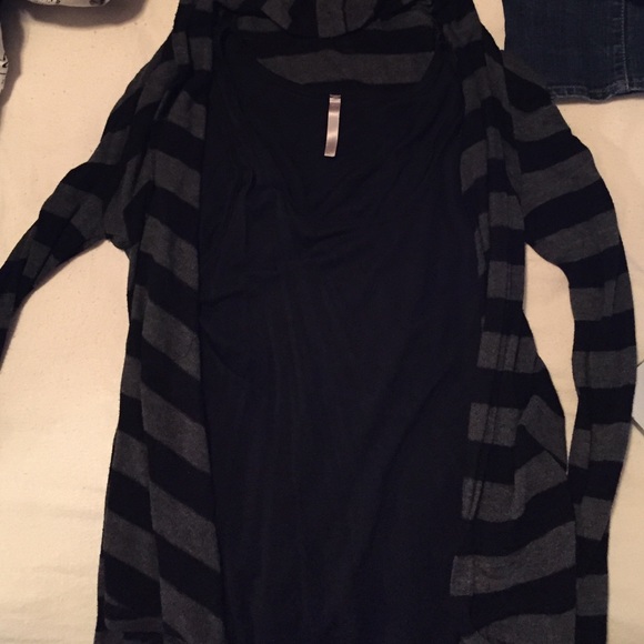 cardigan & tank top