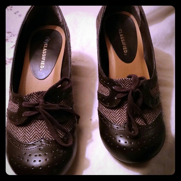 BROWN LEATHER WITH BROWN TWEED