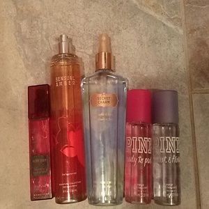 Victoria Secret Fragrances and 1 Bath & BodyWorks