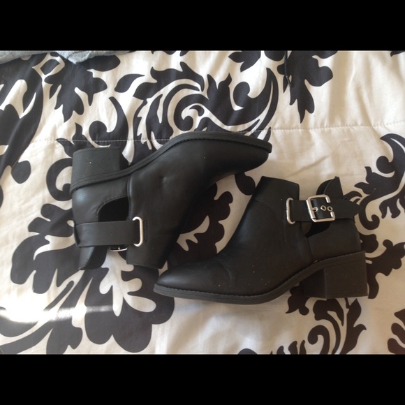 Black booties